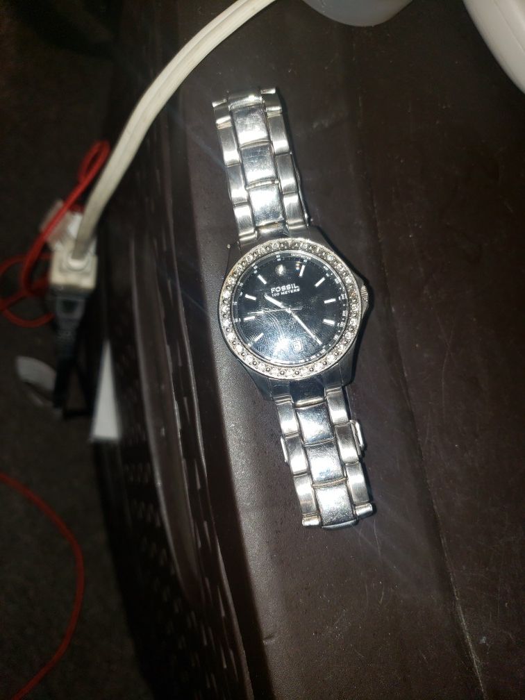 Fossil watch flame for men