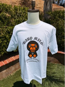 Chrome x Bape White Tee - XL&L