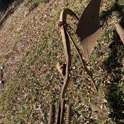 Antique Garden Tractor Plow 