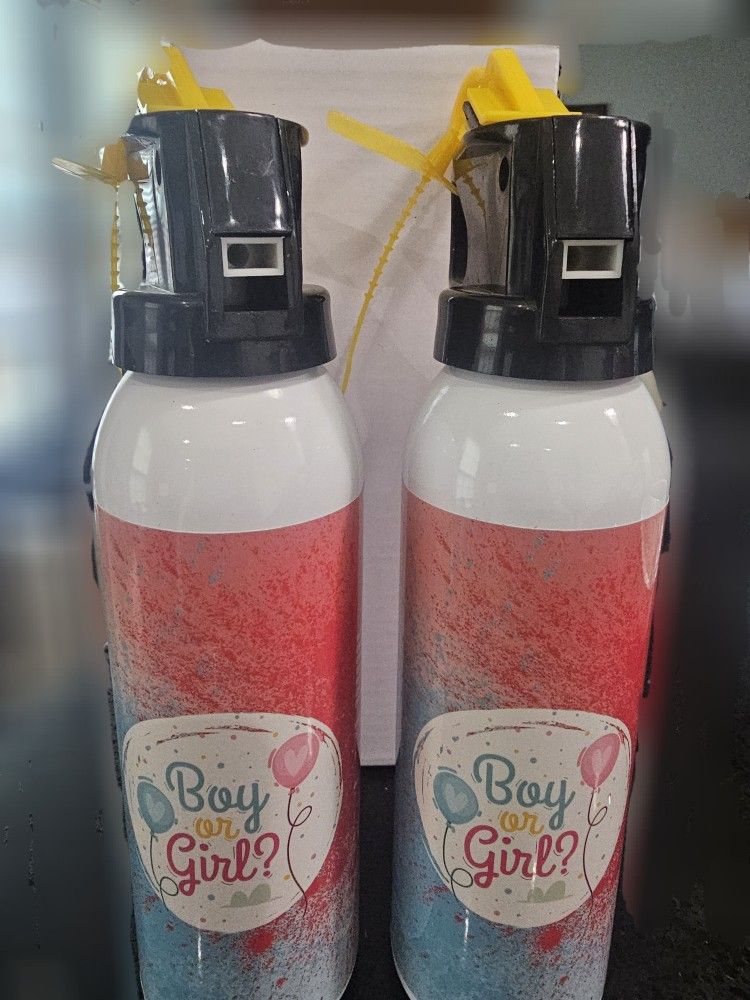 2 Boy Gender Reveal Extinguisher
