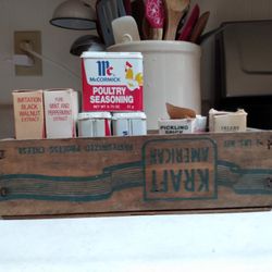 Antique Spices & Box