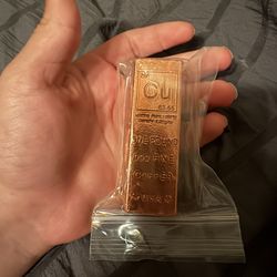 One Pound Copper Bar