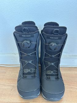 Ride Sage BOA Snowboard Boots - Women’s Size 8 - Black