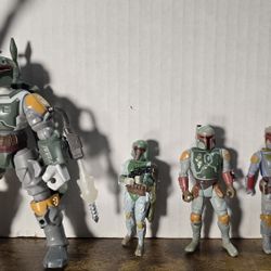 
Star Wars Boba Fett figure toy Retro Vintage Kids Toys Collectible Movies Sci-fi Bounty Hunter Figs