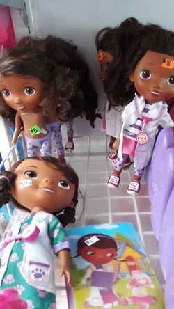 Doc McStuffins dolls from $5 to $8 to $10