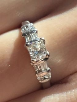 1/2 Carat Diamond Engagement Ring 