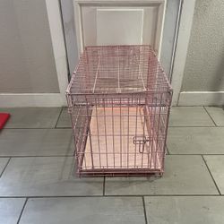 Folding Pet Dog Crate - 30”L x 19”W x21”H