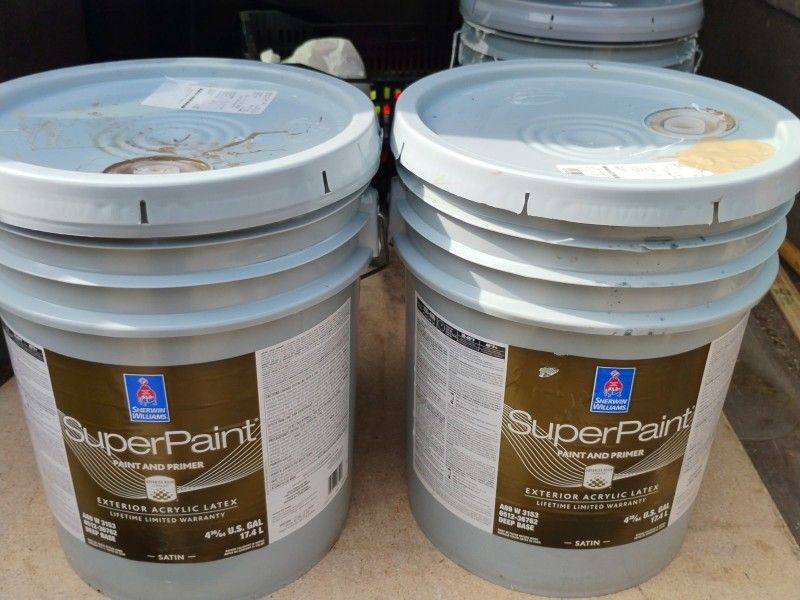 10 Gallons Exterior Light Brown Paint Superpaint