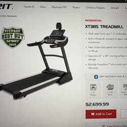 Spirit XT Treadmill Like New