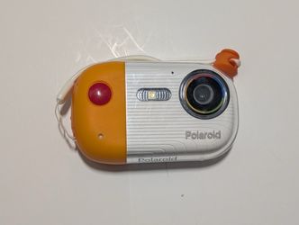 Polaroid Wave Waterproof Camera Orange/White - 18MP WiFi