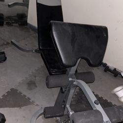 Benchpress With Arm Curl An Leg Press