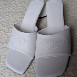 Balenciaga New White Sandals Size 39