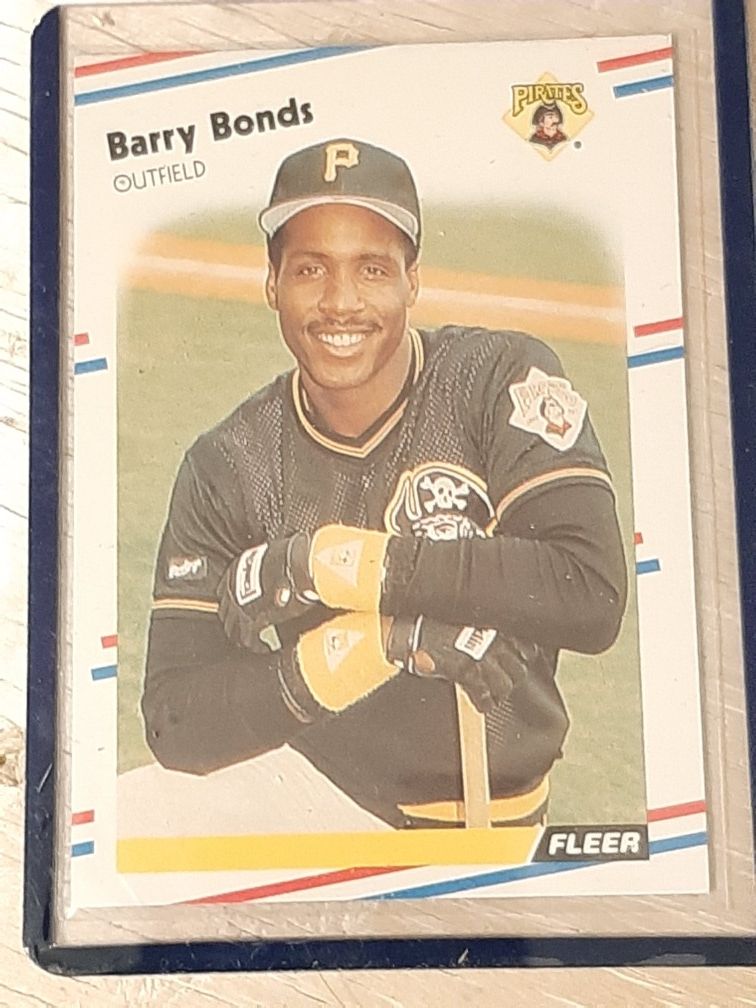 Barry bonds Rookie card