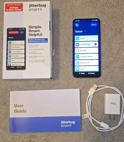 Like New Jitterbug Smart 4 Phone