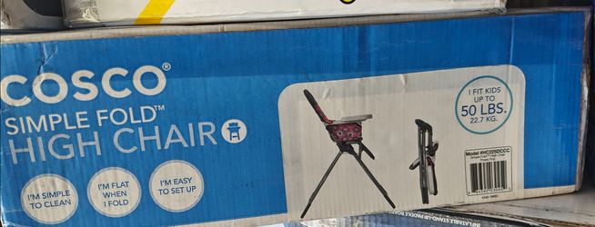 Cosco High Chair So, [le Fold, {osey Pop, Pink