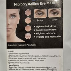 8 Pairs Of Microcrystalline Eye Mask