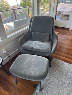 Blu Dot Field Lounge Chair & Ottoman