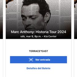 Marc Anthony Tickets 