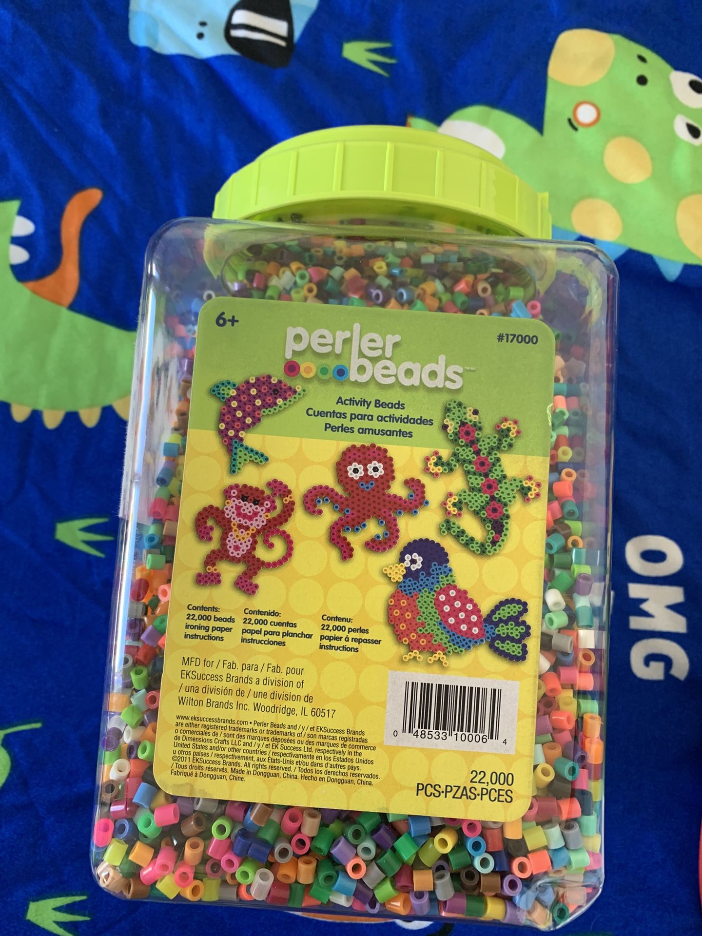 Perler beads tub - Almost Full