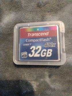New 32 Gb Compact Flash Memory Card 