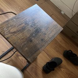 Side Table with Charging System