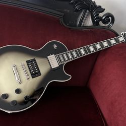 Epiphone Inspired by Gibson Adam Jones 1979 Les Paul Custom Silverburst