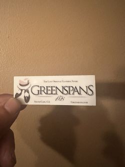 Greenspans OG Gangster Sticker 
