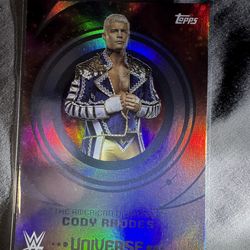 Topps The American Nightmare Cody Rhodes Universe WWE