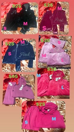 Velour and fleece tracksuits