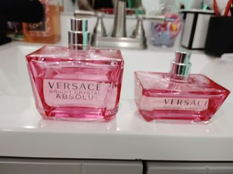 Versace bright crystal Absolute size 90mL and 50mL both for