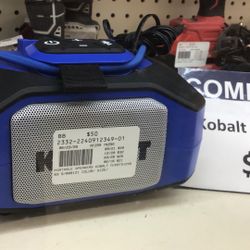 Speaker And Saw Kobalt