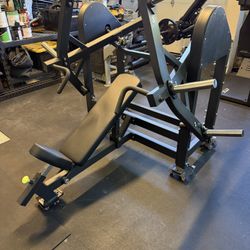 Incline Chest press  Converging