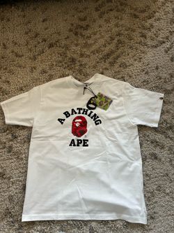 Red bathing ape shirt