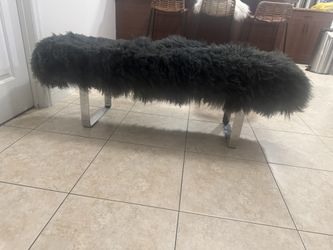 Modern Fury Bed Bench