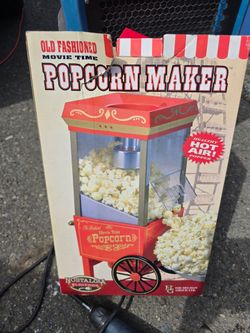 Nostalgia Old Fashined Movie Time Popcorn Maker
