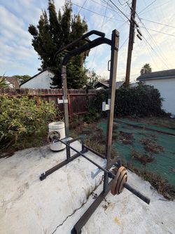 Power Rack Squat Stand with Pull-Up Bar