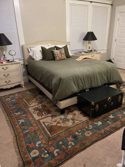 Set of 2 Ivory Nightstands