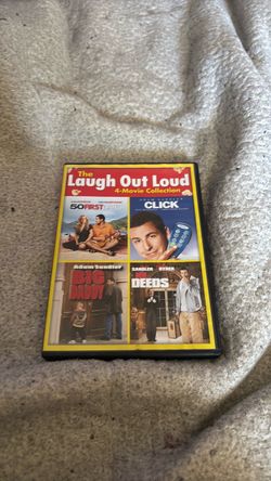 The laugh out loud 4 movie collection: Adam Sandler (still works)