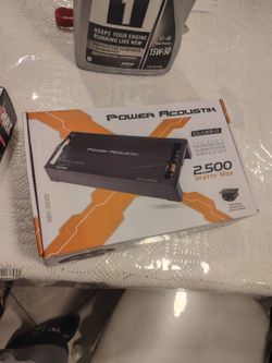 Power Acoustik RZR1-2500D Monoblock Car Amplifier