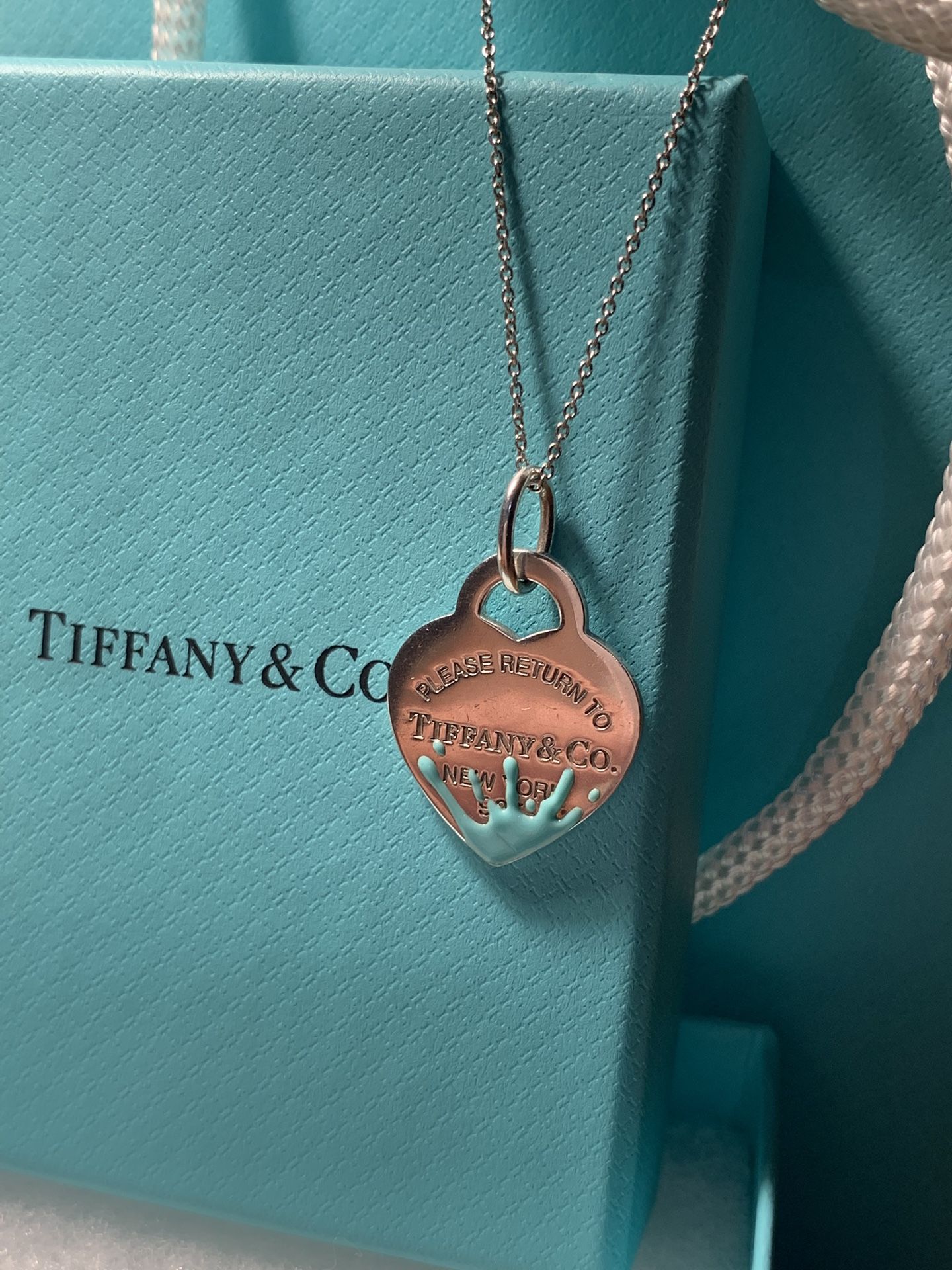 Tiffany & Co Blue Splash Charm