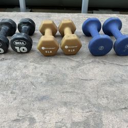 8-10lb Dumbbells