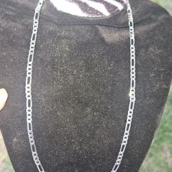 Sterling Silver Plated Chain 925 24" 1.5mm Stewart&Nellis Pick Up 