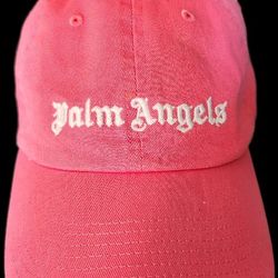 Palm Angels Classic Logo Hat Baby Pink