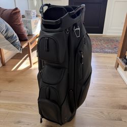 Vessel Lux Pro Cart Golf Bag - Black