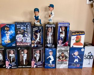 15 Piece Los Angeles Dodgers Bobbleheads Collection