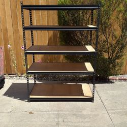 Metal Shelving - Pre Garage Sale