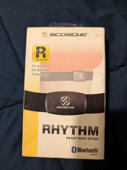 Scosche RHYTHM Bluetooth Heart Rate Chest Strap (BLECS) - New