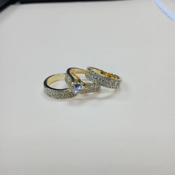 Fashion Wedding Ring Set Thumbnail