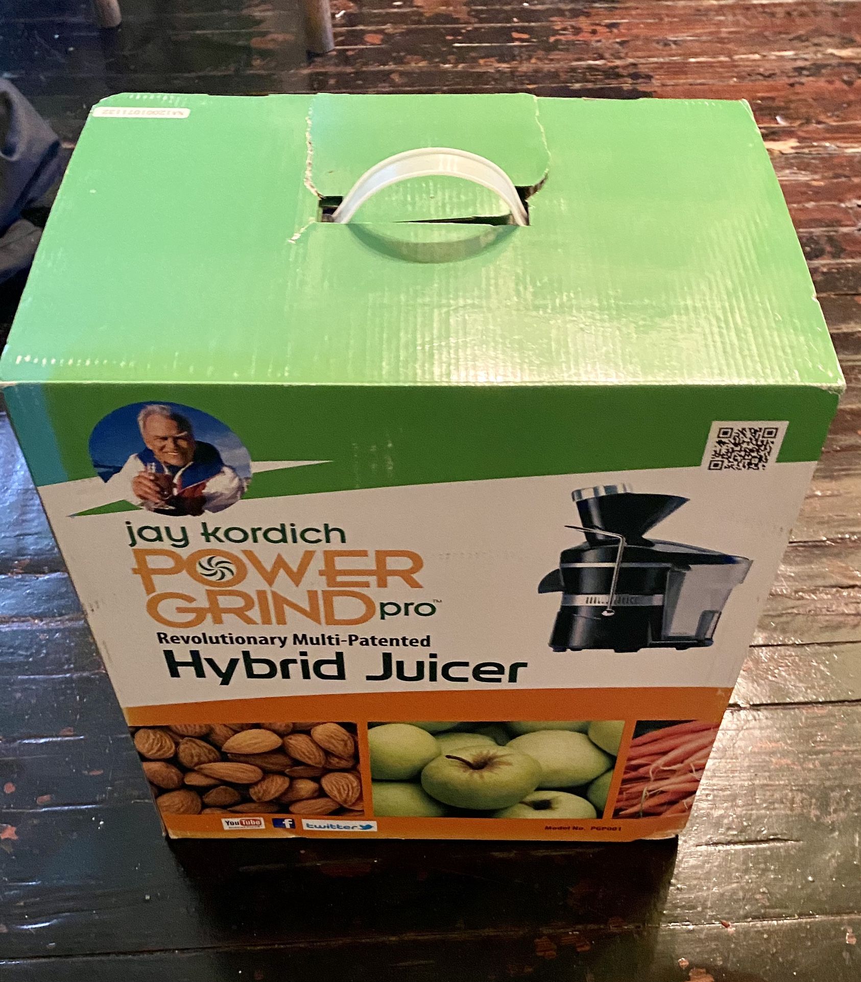 Jay Kordich Power Grind Juicer Power Grind Pro Juicer Hybrid For