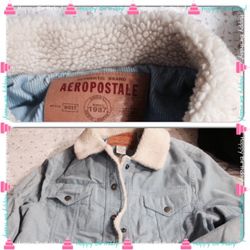 Aero blue jacket size large, $15 obo